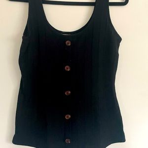 Button Tank Top
